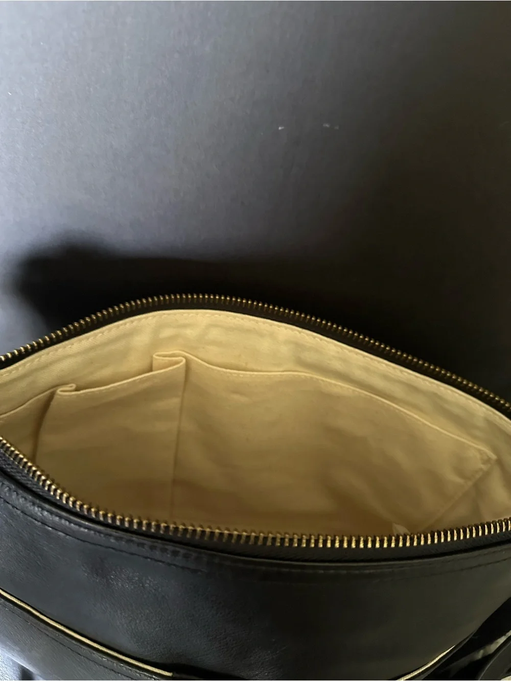 Black Leather Purse
